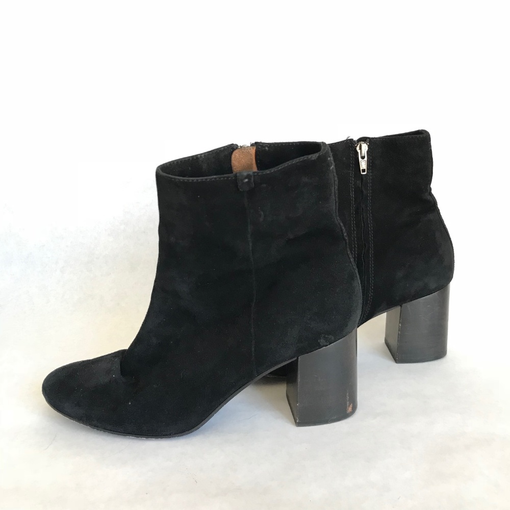 Frye Black Suede Jodi Bootie